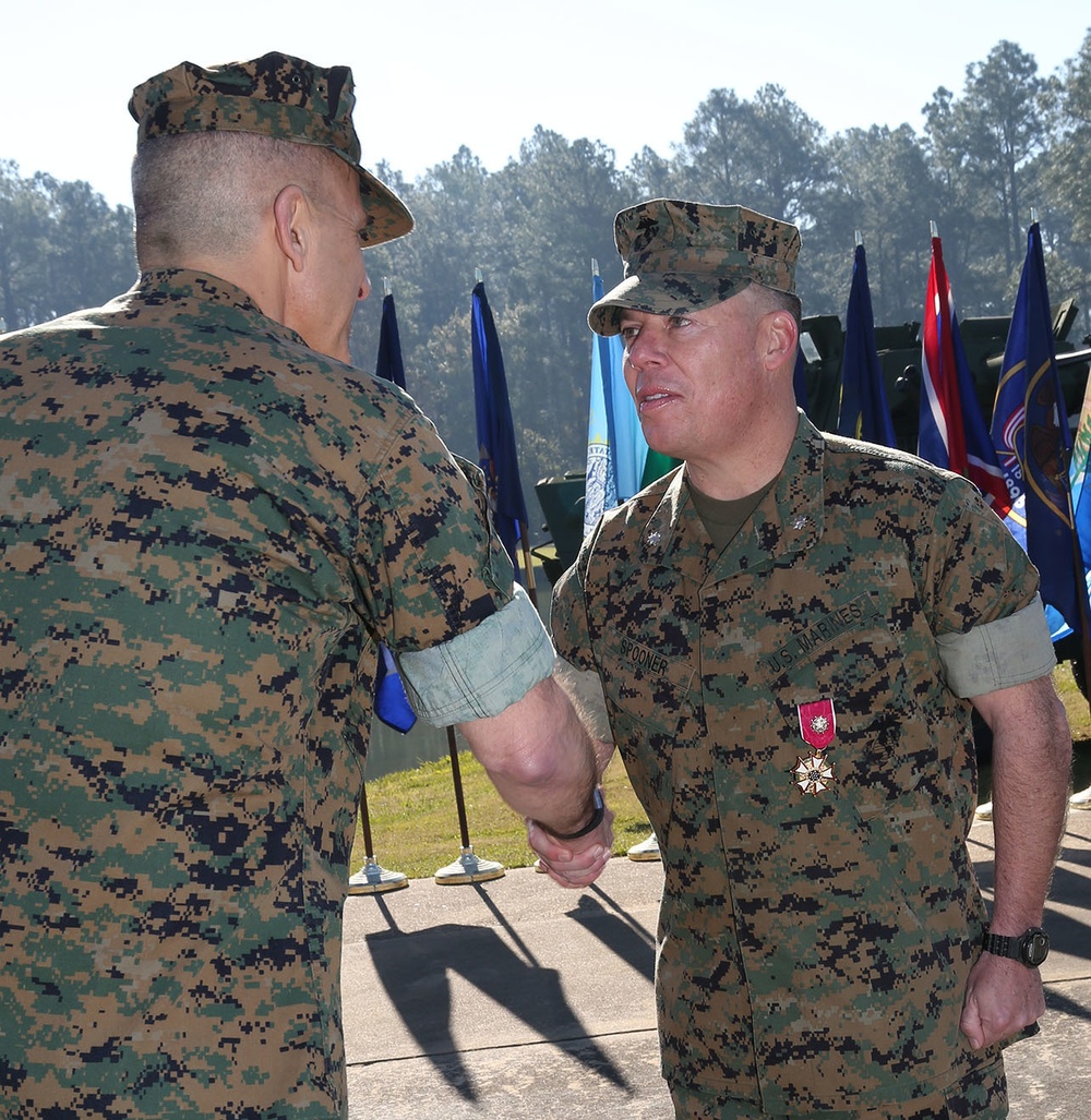 Marine retires after 30 years of faithful service