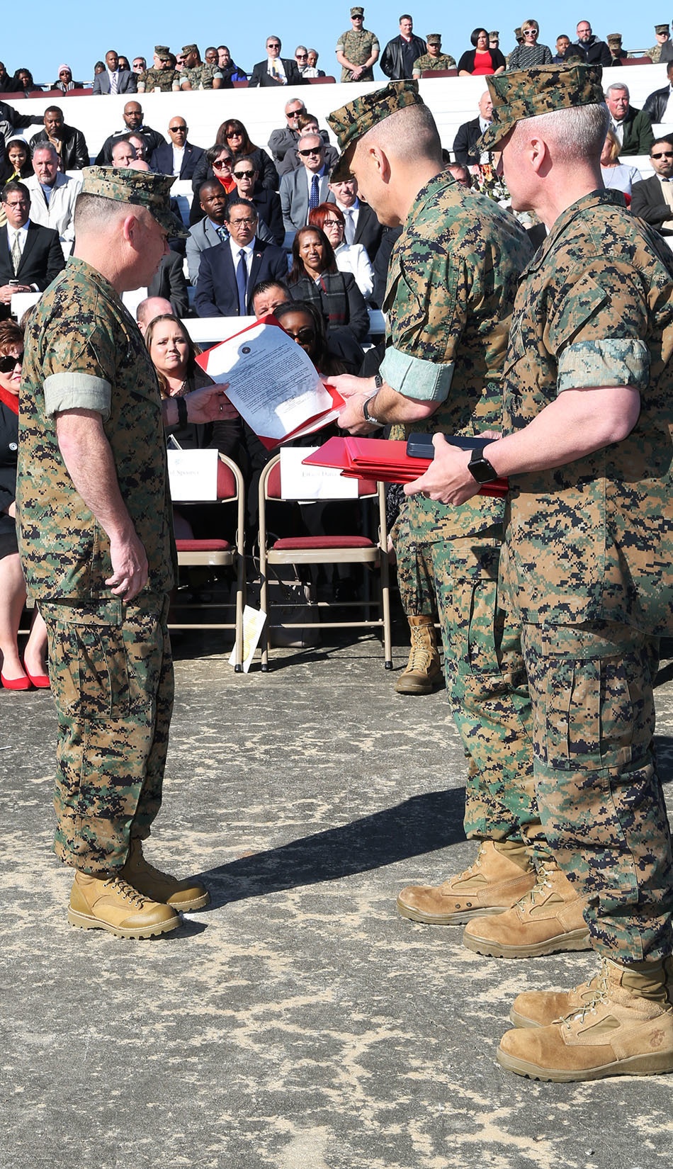 Marine retires after 30 years of faithful service