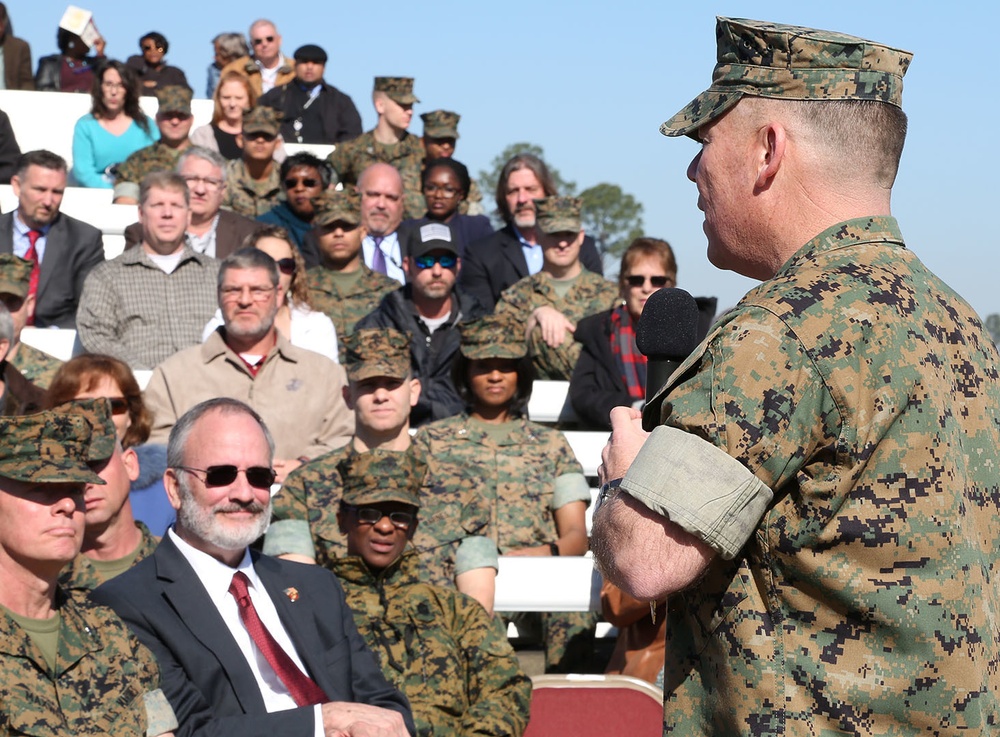 Marine retires after 30 years of faithful service