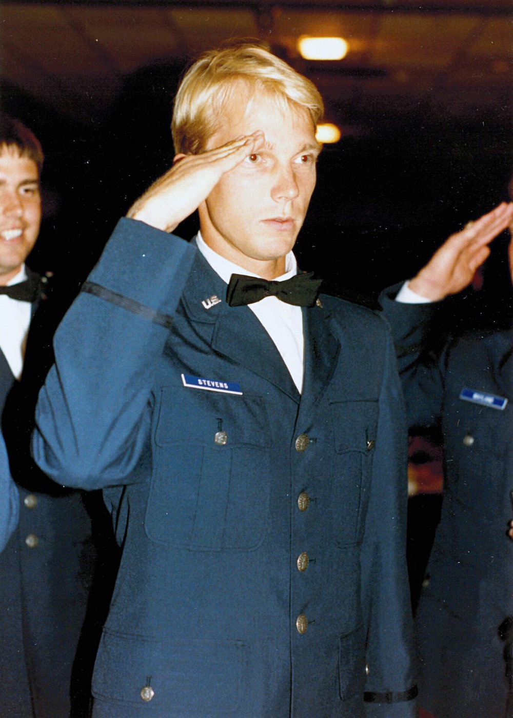 1986 Air Guard candidate ceremony