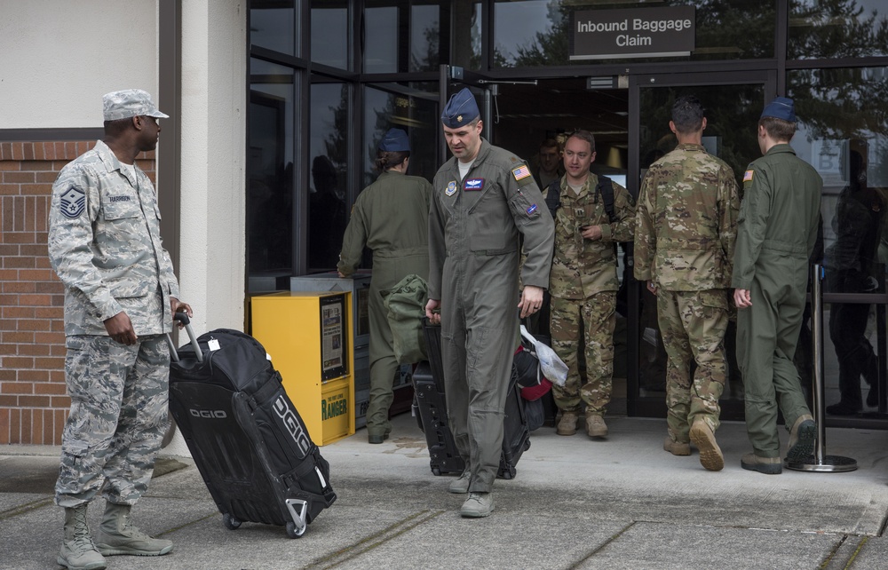 McChord deployers welcomed home by loved ones