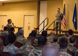 Leading from the top; AFSOC commander and command chief host all call