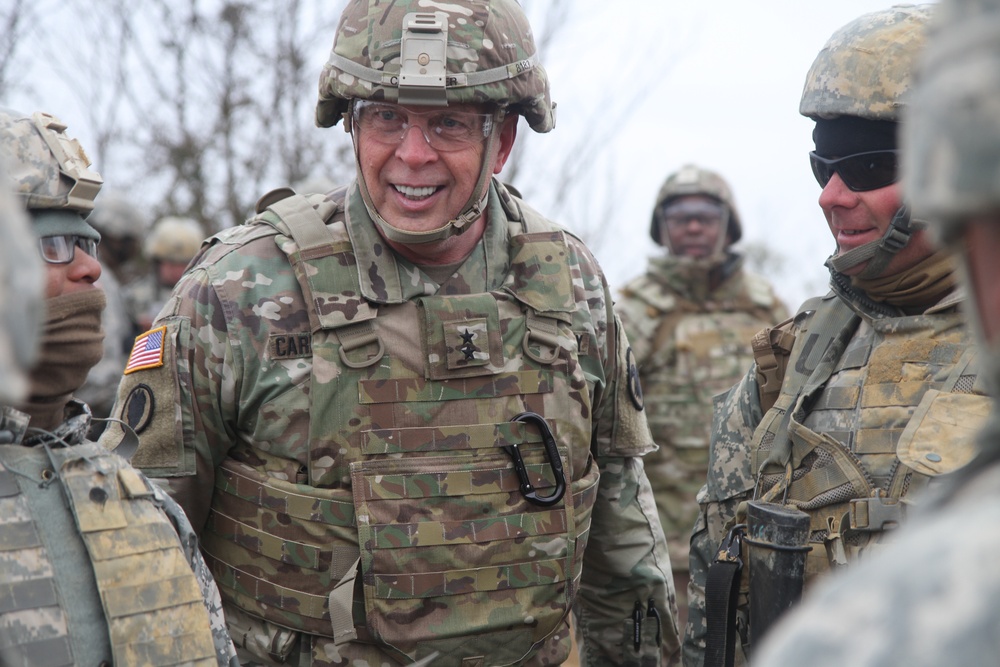 Commanding Generals tour training areas during CSTX 78-18-03
