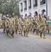 3rd ID Soldiers march in Savannah's St. Patrick day parade