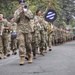 3rd ID Soldiers march in Savannah's St. Patrick's Day parade