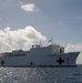 USNS Mercy Transits waters near  the Ulithi Atoll