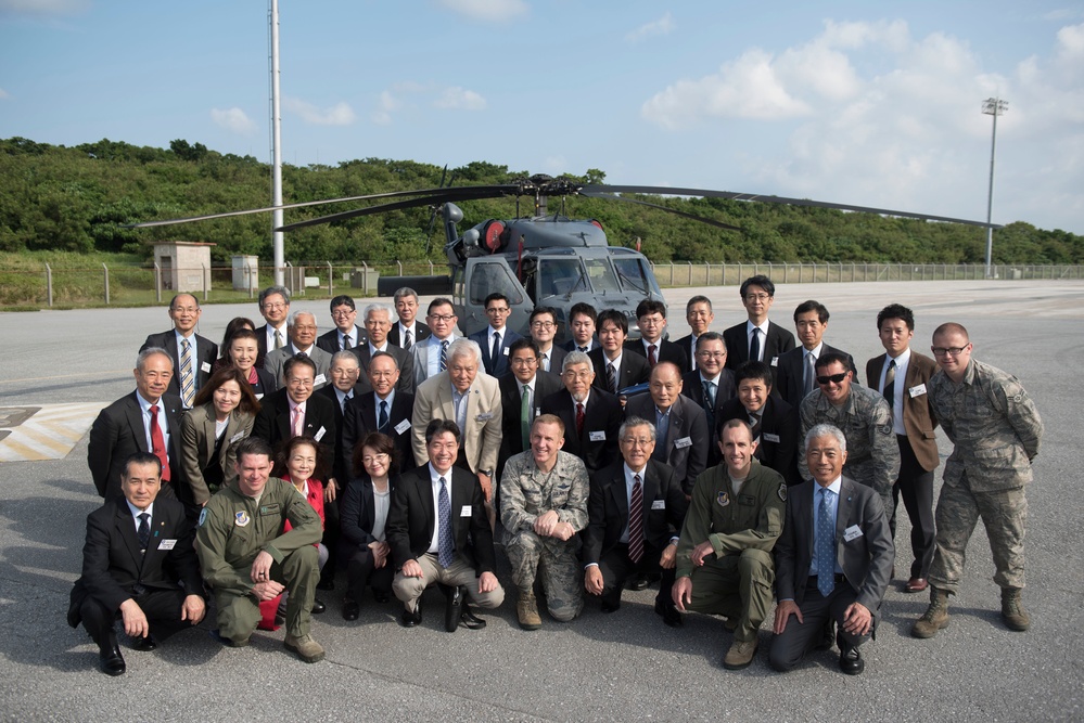 Touring with JAAGA: 18th Wing hosts the Japan-American Air Force Goodwill Association