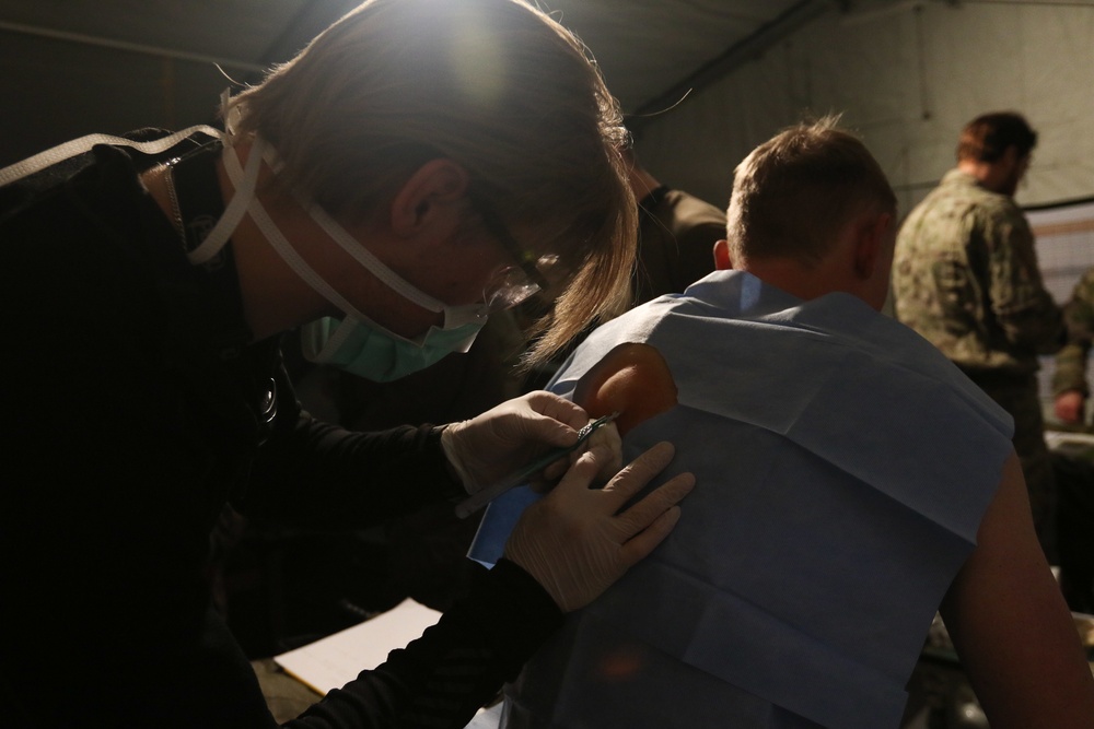 SOF medics from 10 nations increase life-saving skills at ISTC