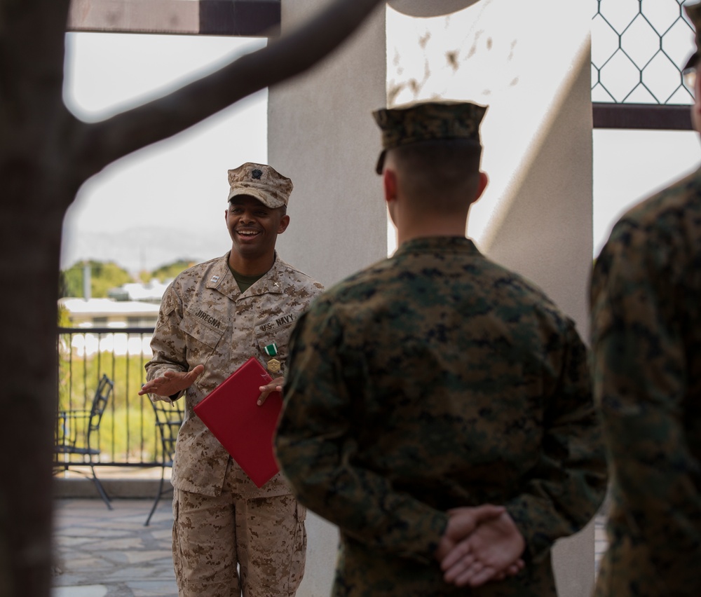 MCAS Yuma Chaplain Receives Navy and Marine Corps Commedation Medal