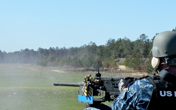 Reserve Sailors Qualify with Crew Served Weapons