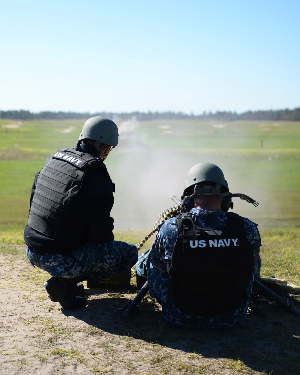 Reserve Sailors Qualify with Crew Served Weapons Reserve Sailors Qualify with Crew Served Weapons