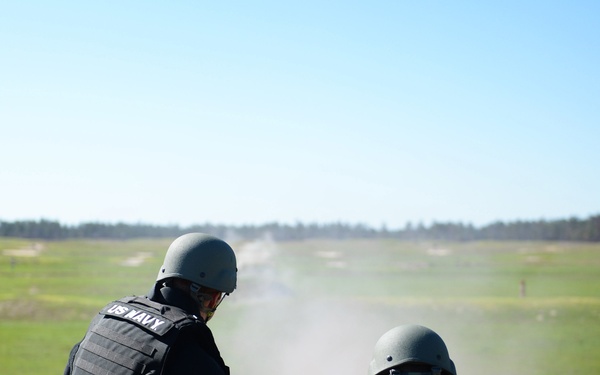 Reserve Sailors Qualify with Crew Served Weapons