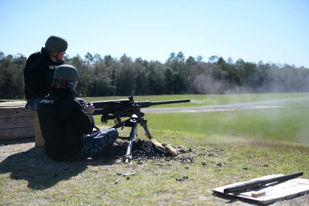 Reserve Sailors Qualify with Crew Served Weapons Reserve Sailors Qualify with Crew Served Weapons