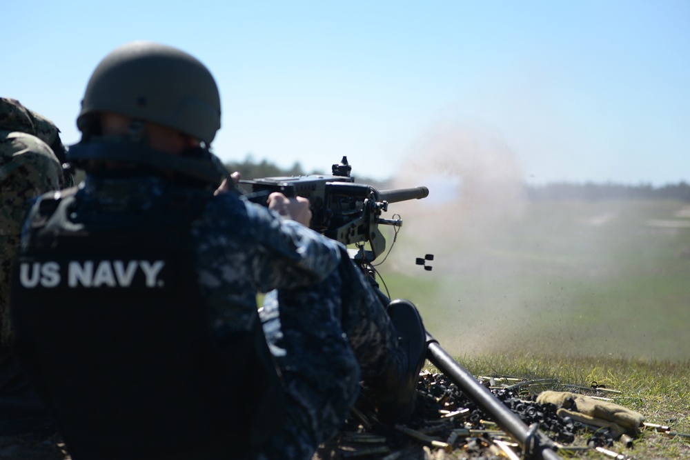 Reserve Sailors Qualify with Crew Served Weapons Reserve Sailors Qualify with Crew Served Weapons