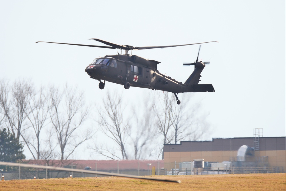 Katterbach Army Airfield in Ansbach, Bavaria, Germany