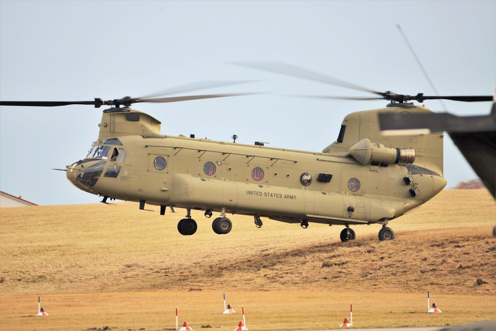 Katterbach Army Airfield in Ansbach, Bavaria, Germany