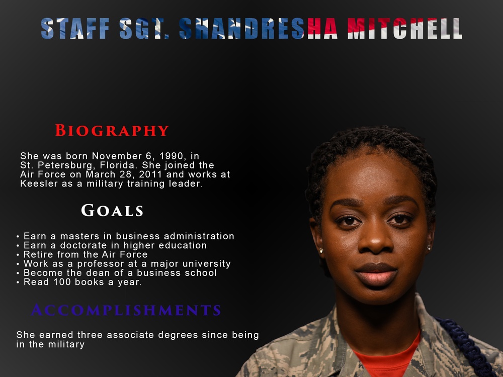 African American History Month - Staff Sgt. Shandresha Mitchell