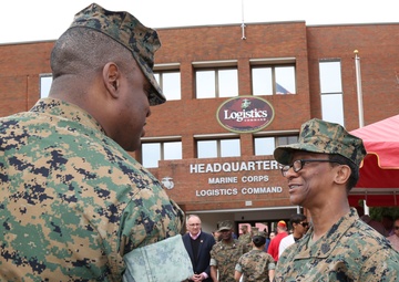 LOGCOM hosts Relief and Appointment Ceremony, welcomes new sergeant major