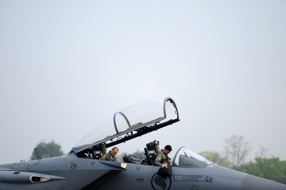 Airmen Conduct training during COPE TIGER 2018