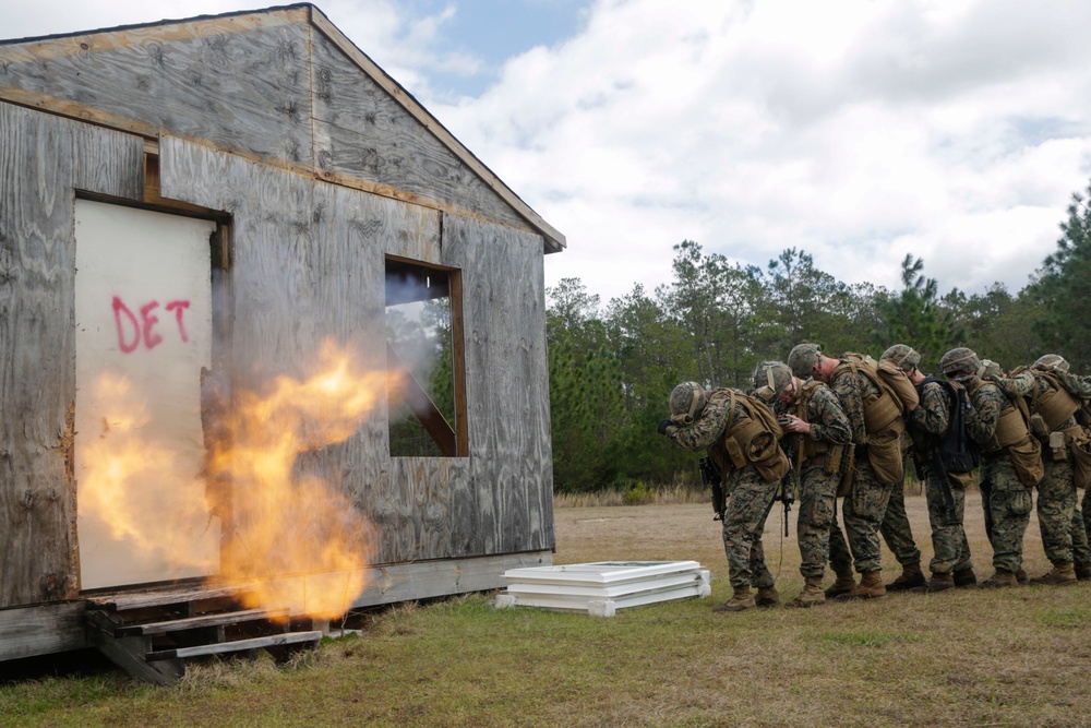 Make a Hole: Marines perform Urban Breaching