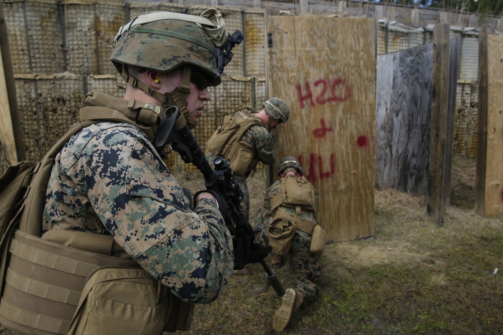 Make a Hole: Marines perform Urban Breaching