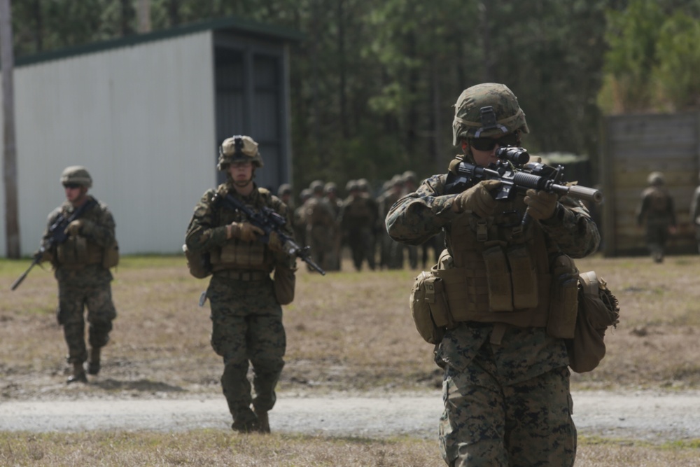 Make a Hole: Marines perform Urban Breaching
