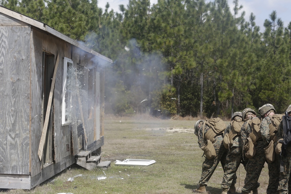 Make a Hole: Marines perform Urban Breaching