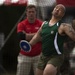 Athletes compete in track and field for 2018 Marine Corps Trials