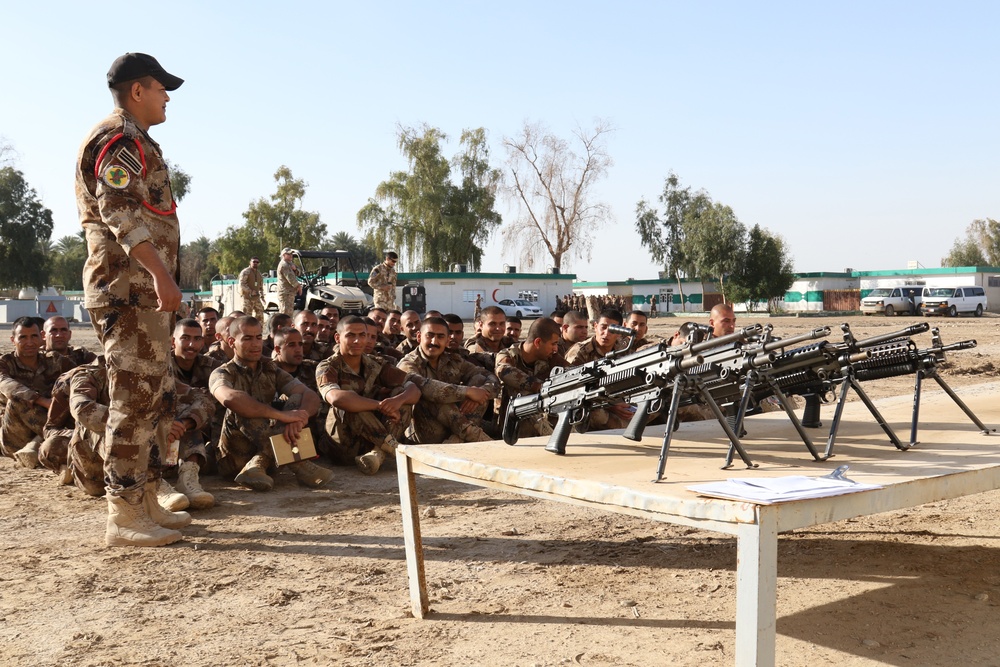 Heavy Weapons Training for Iraqi Counter-Terrorism Services