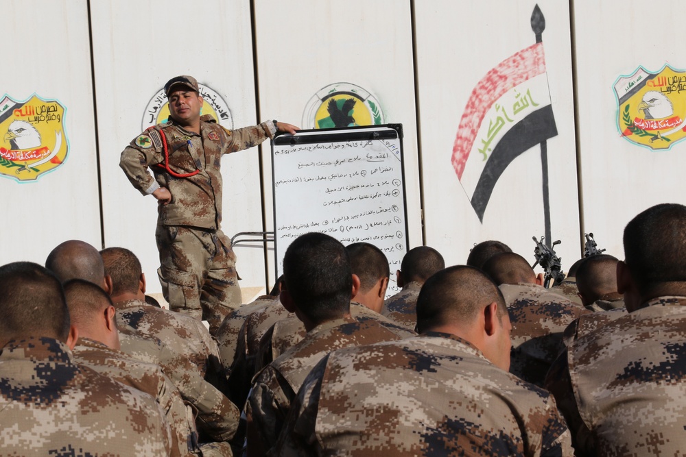 Heavy Weapons Training for Iraqi Counter-Terrorism Services