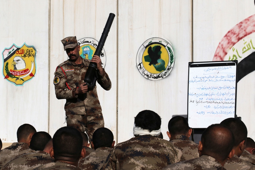 Heavy Weapons Training for Iraqi Counter-Terrorism Services