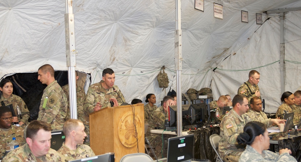 13th Expeditionary Sustainment Command Trains for Future Operations