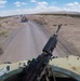 Convoy rolls out during training