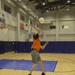 US Marines and Sailors compete in volleyball challenge