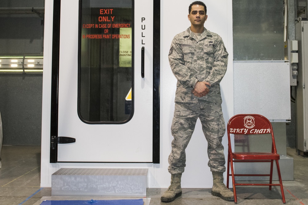 Airman improves safety with decontamination booths
