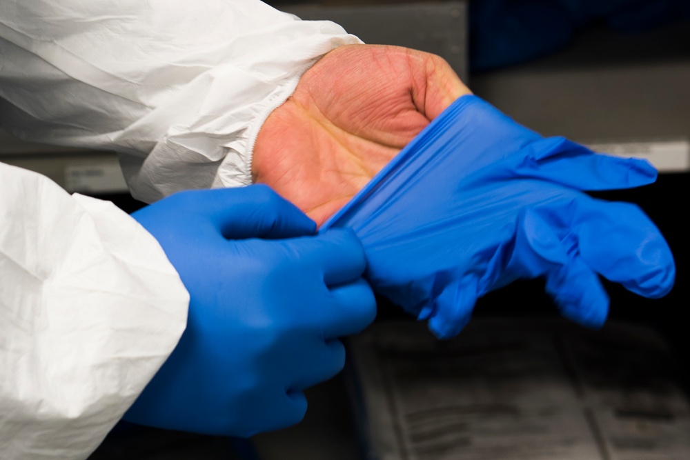 Airman improves safety with decontamination booths