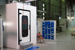 Airman improves safety with decontamination booths