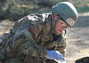 U.S. Army Europe medical professionals test EFMB mettle in harsh conditions