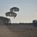 Paratroopers falling from the sky