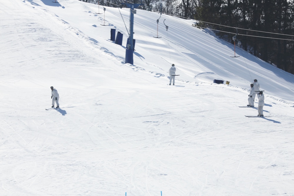 Cold-Weather Operations Course students master skiing at Fort McCoy