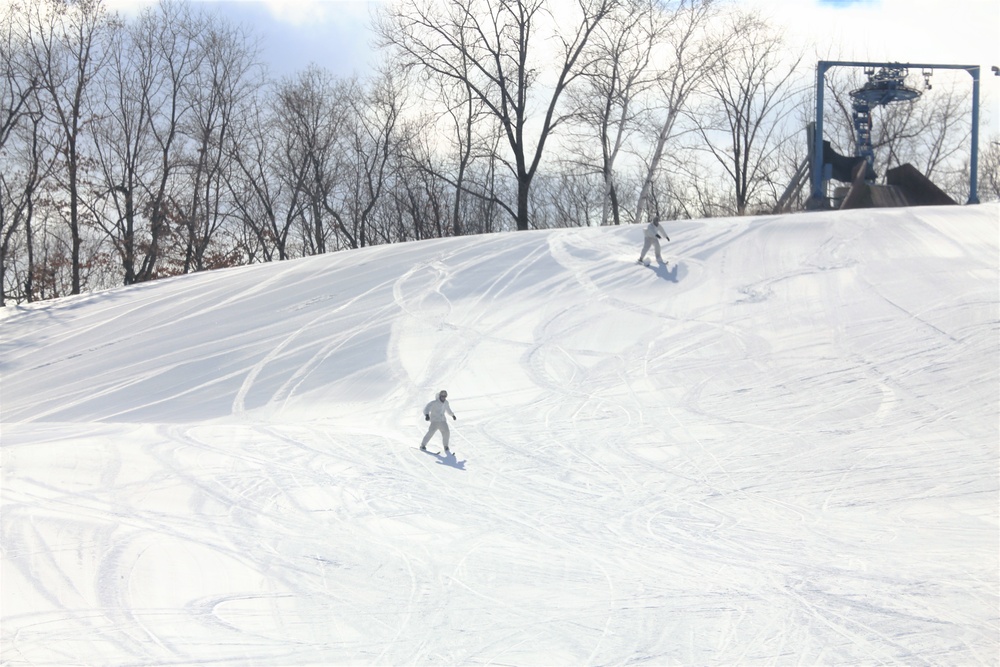 Cold-Weather Operations Course students master skiing at Fort McCoy