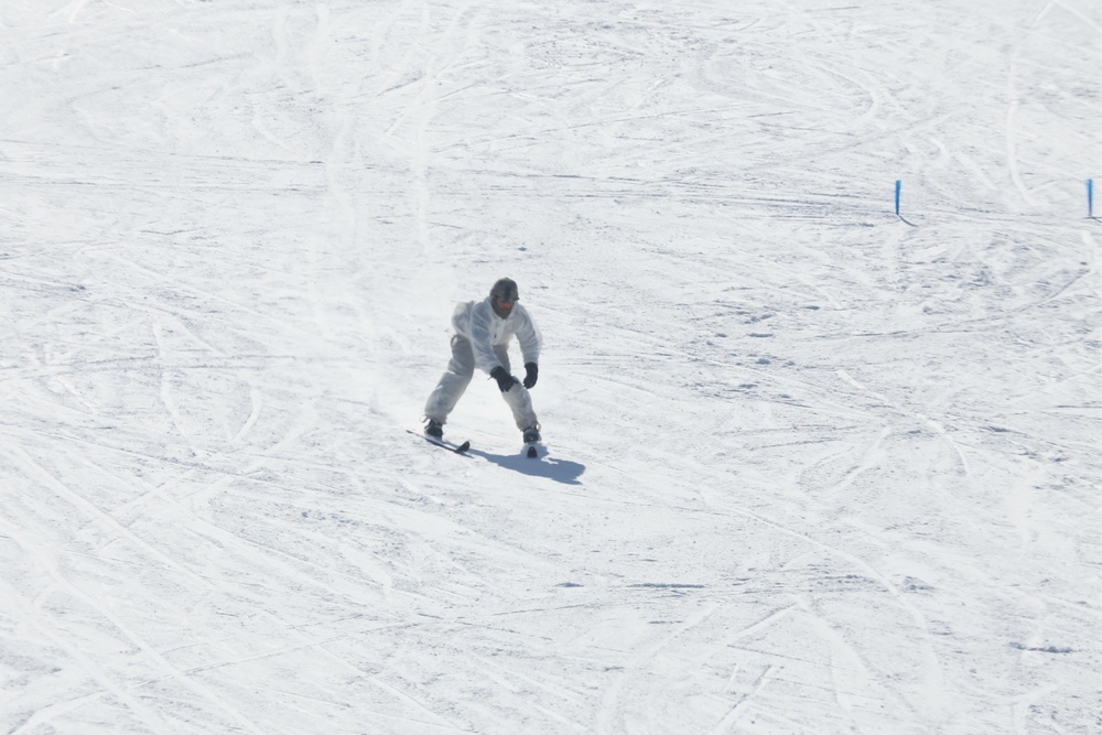 Cold-Weather Operations Course students master skiing at Fort McCoy