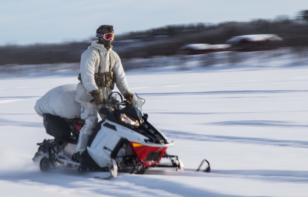 U.S. SOF conduct winter warfare training in Sweden