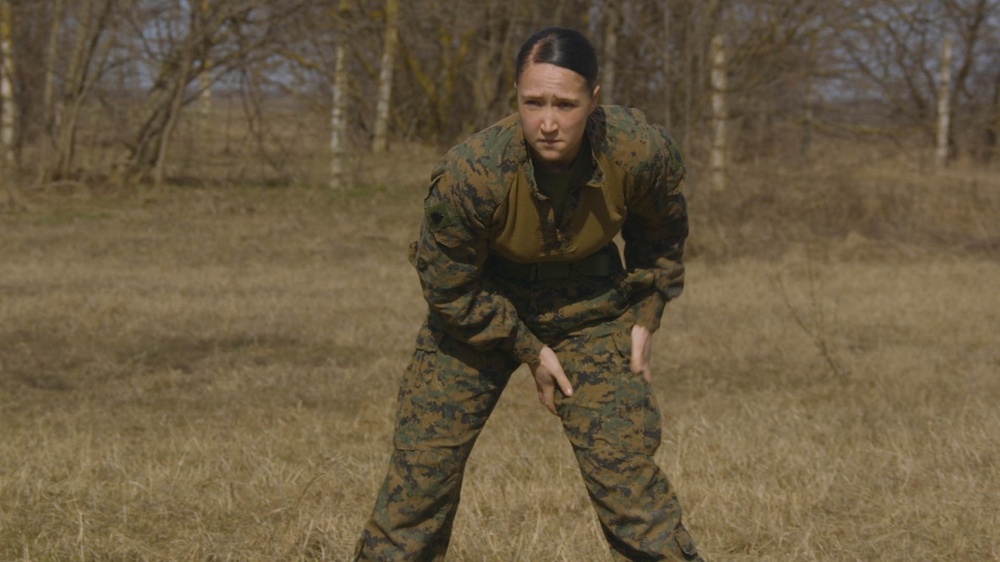 26th MEU, Romanian FET conduct detainee handling training during Spring Storm 2018