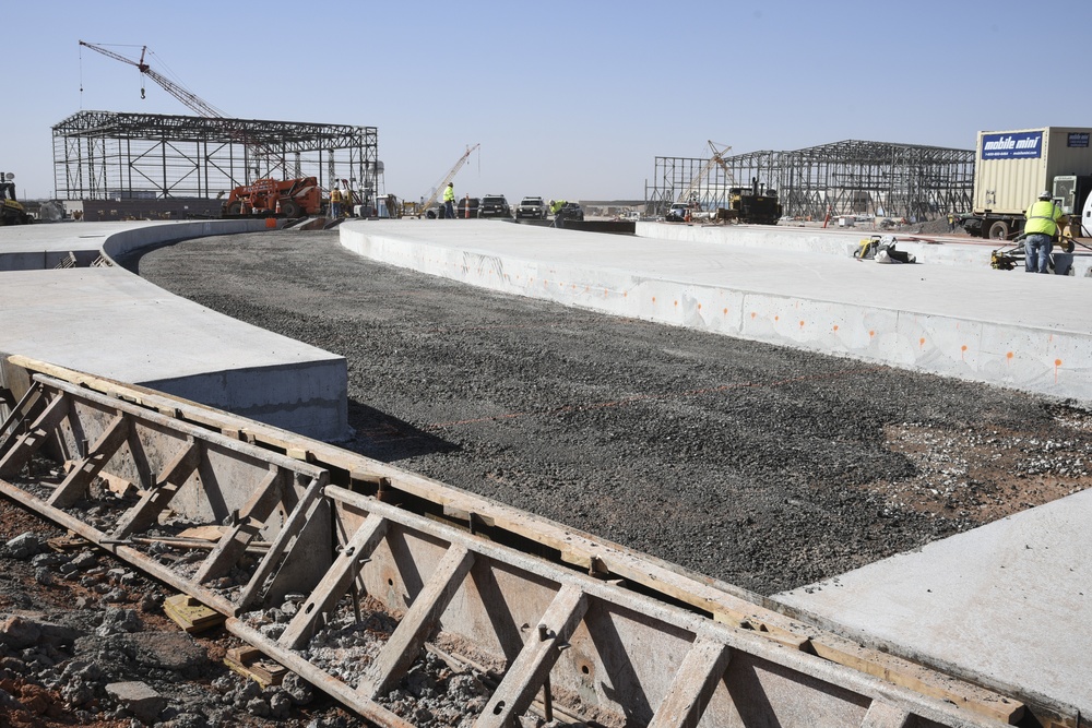 KC-46 maintenance campus construction progress