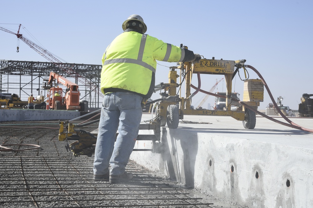 KC-46 maintenance campus construction progress