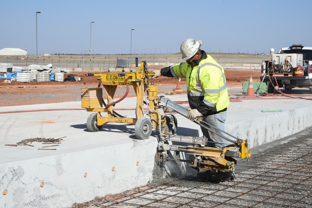 KC-46 maintenance campus construction progress