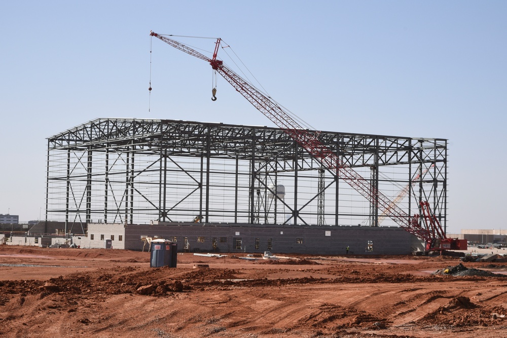 KC-46 maintenance campus construction progress