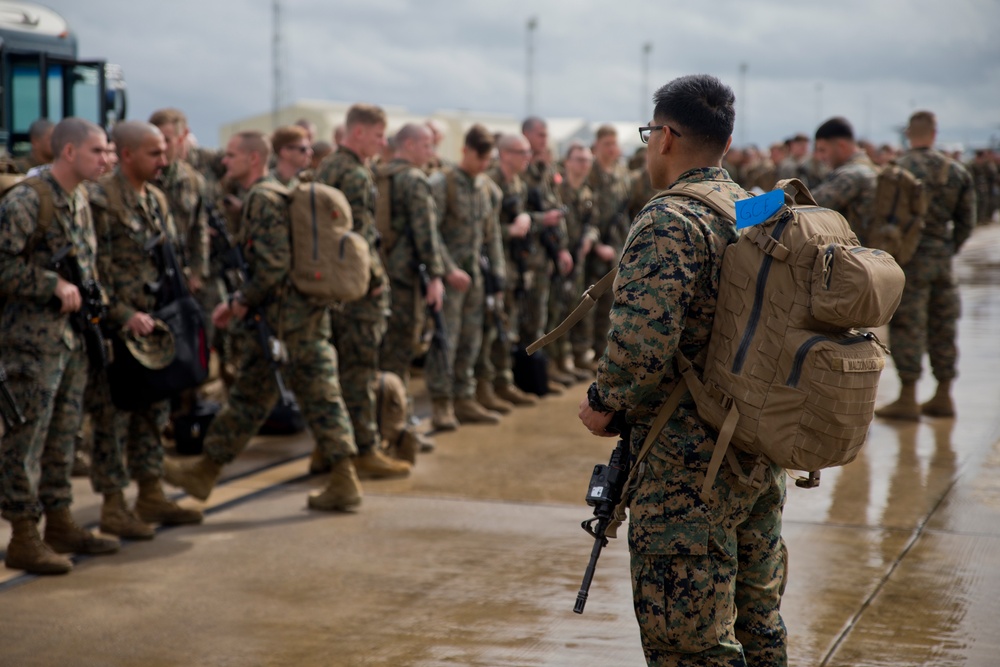 U.S. Marines deploy to Spain