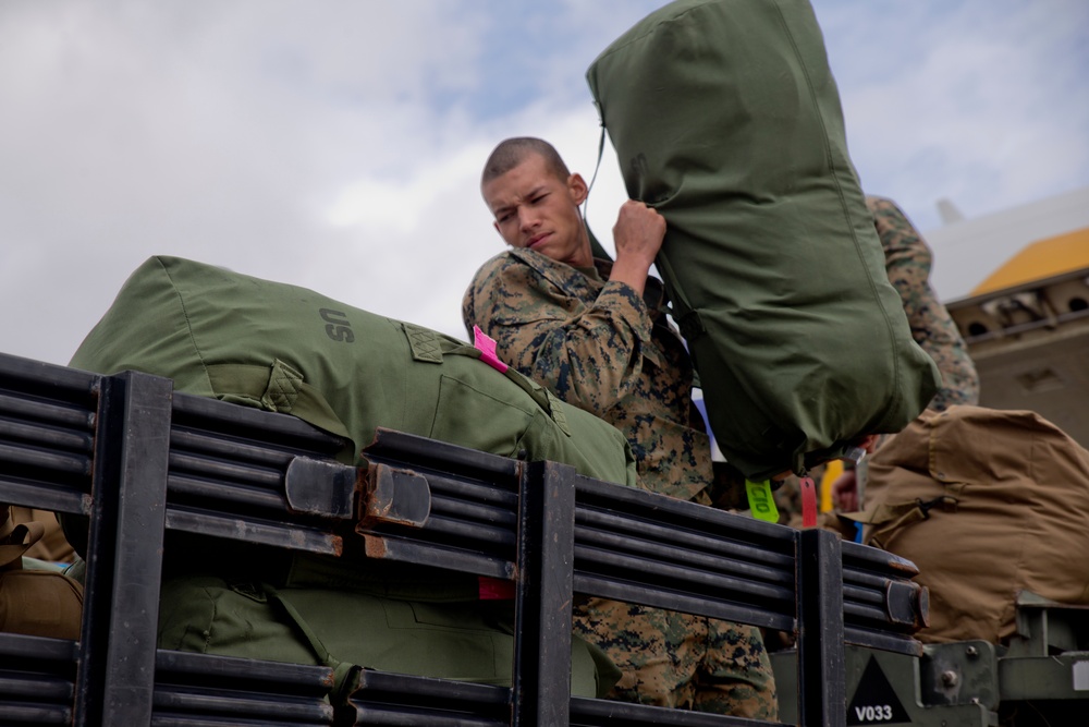 U.S. Marines deploy to Spain